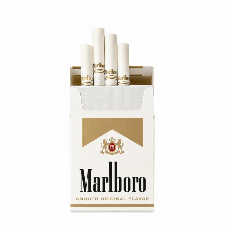 Marlboro Gold Hard Open Pack