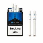 Marlboro Ice Blast Pack and Cigarette