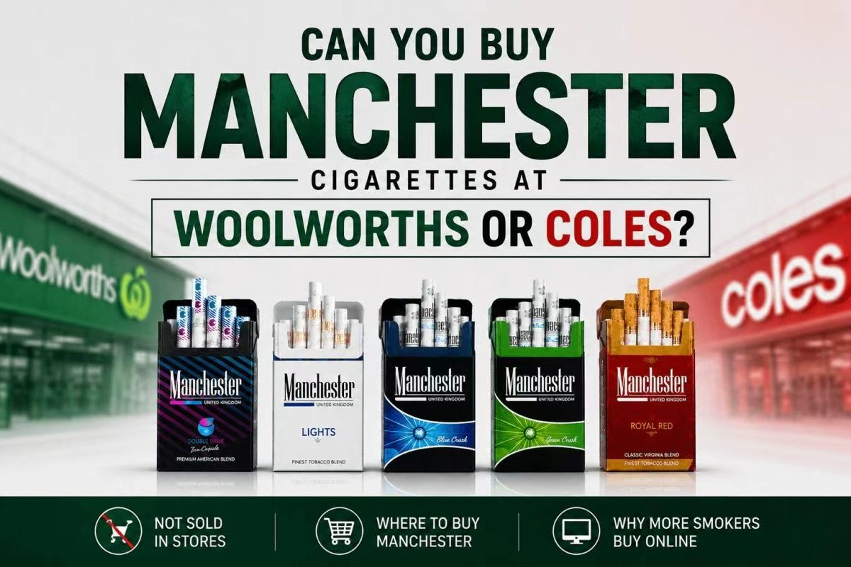 Buy Manchester Cigarettes at Woolworths and Coles