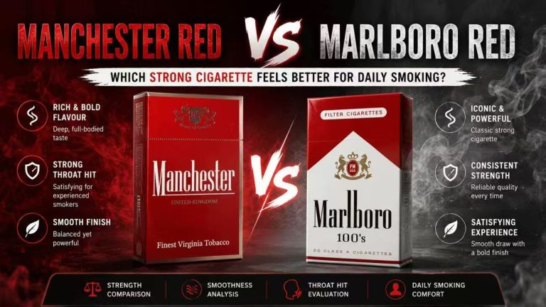Manchester Red vs Marlboro Red