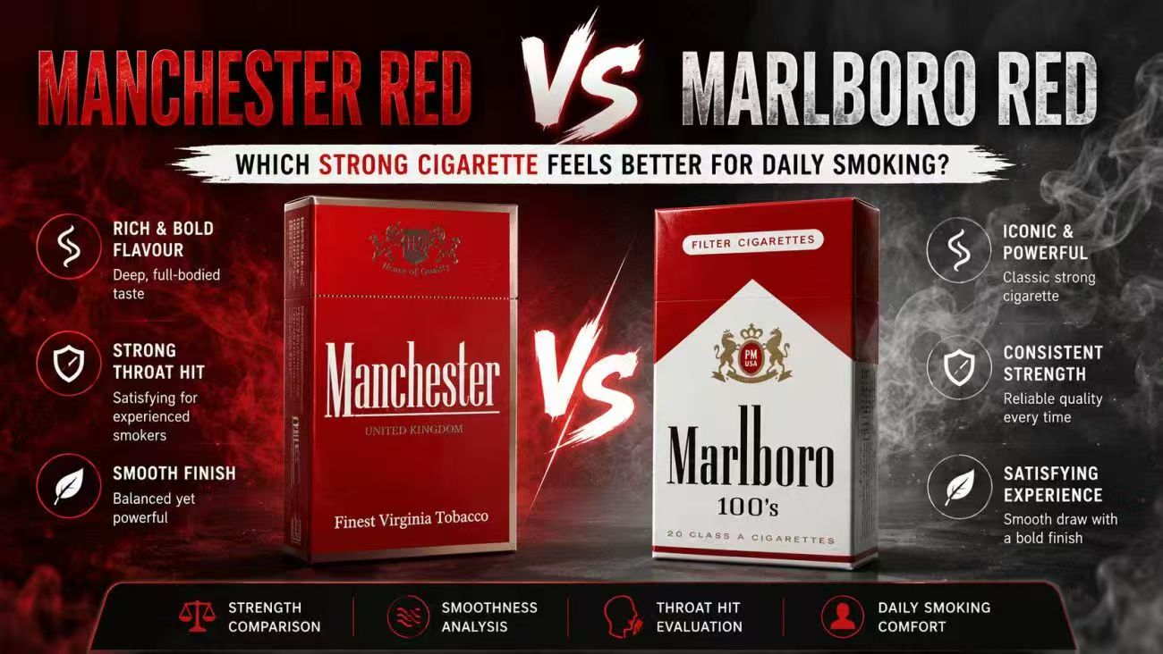 Manchester Red vs Marlboro Red