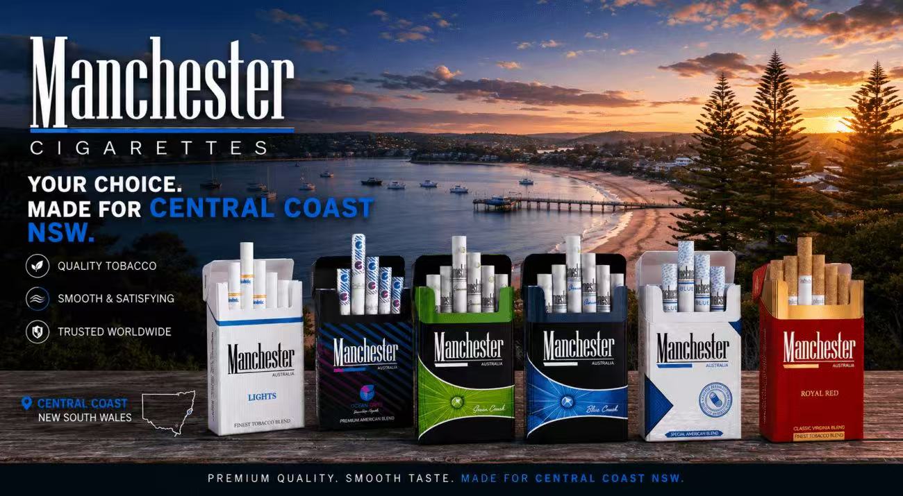 Where to Buy Manchester Cigarettes on the Central Coast NSW