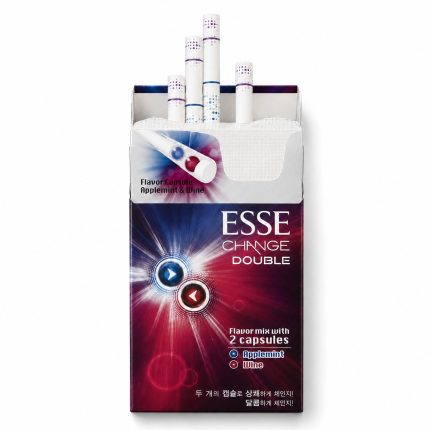 Esse Change Double Applemint Wine Pack and Cigarette