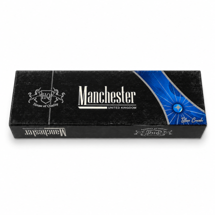 Manchester Blue Crush Cigarette Carton