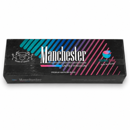 Manchester double drive cigarette carton