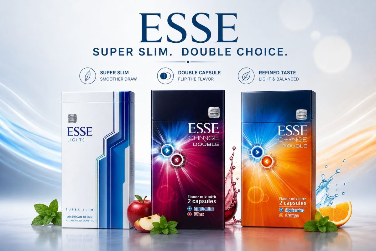 A Guide to Esse Cigarettes-Super Slim Tobacco and Double-Capsule Flavours