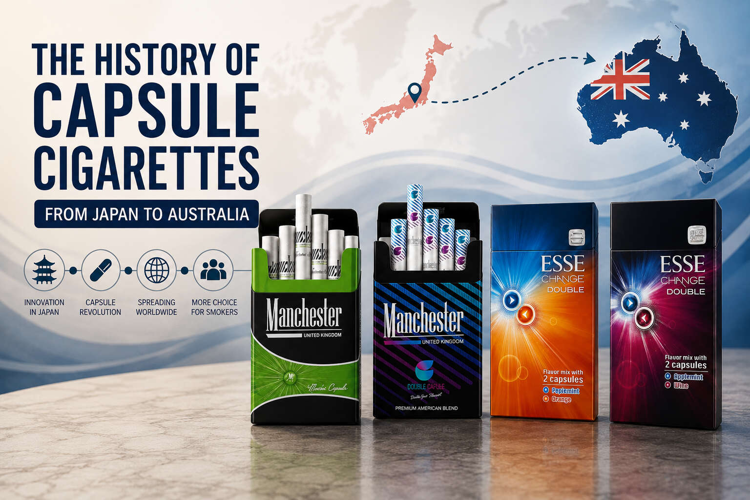 The History of Capsule Cigarettes From Japan to Australia